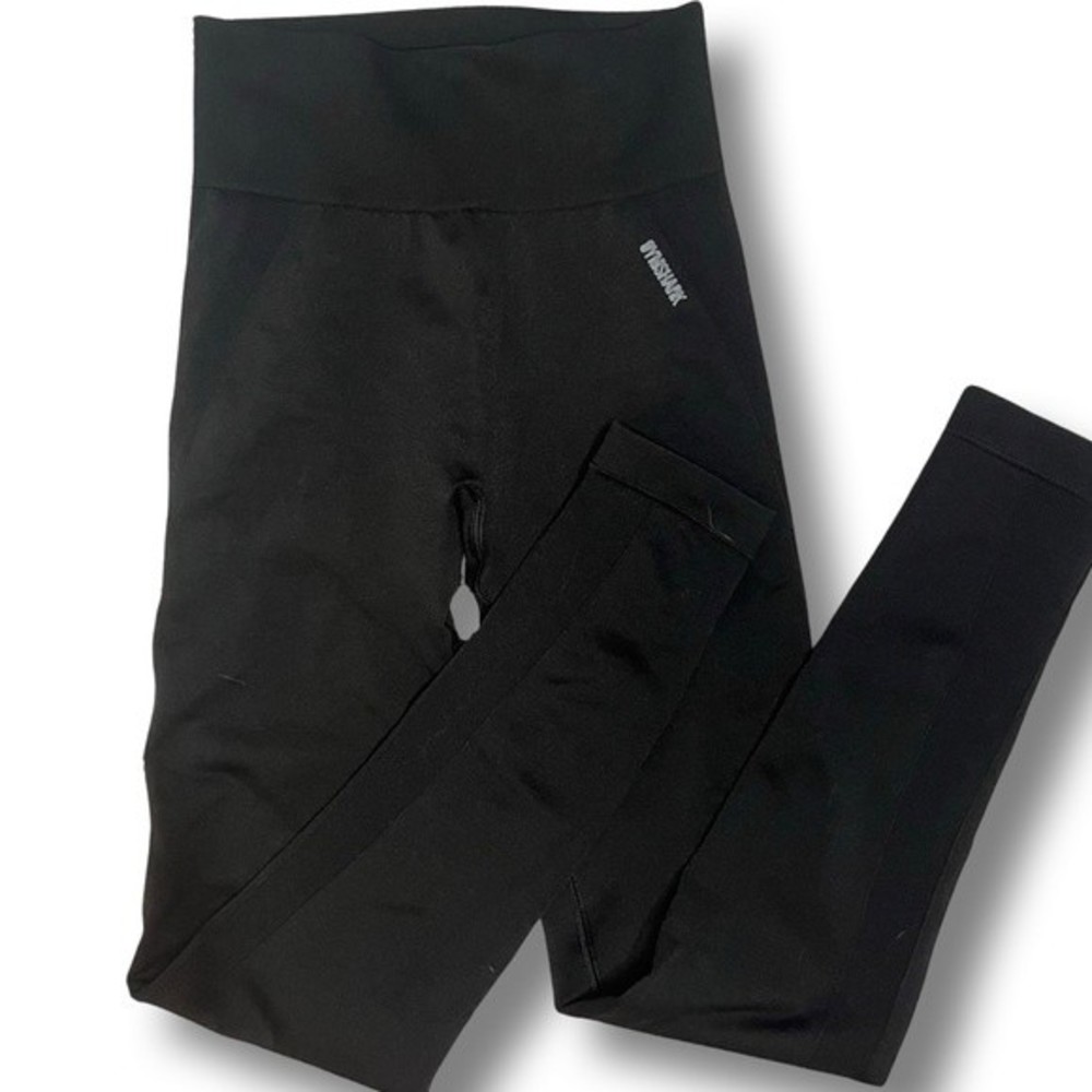 Gymshark High Rise Seamless Black Legging Size XS